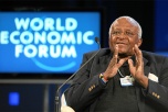 Porträtt av Desmond Tutu